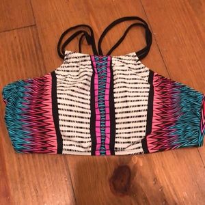 Target Xhilaration large halter bikini top